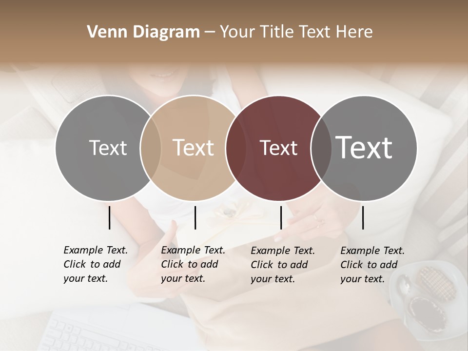 Girl Wellbeing Brunette PowerPoint Template