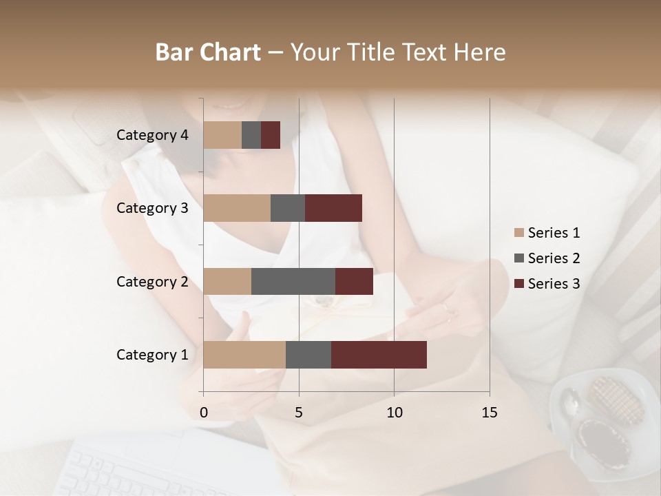 Girl Wellbeing Brunette PowerPoint Template