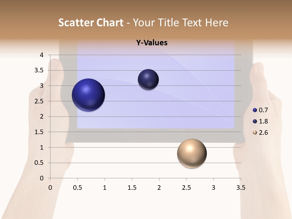 Holding Hand Modern PowerPoint Template