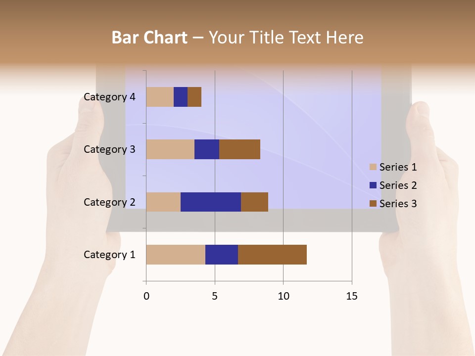 Holding Hand Modern PowerPoint Template