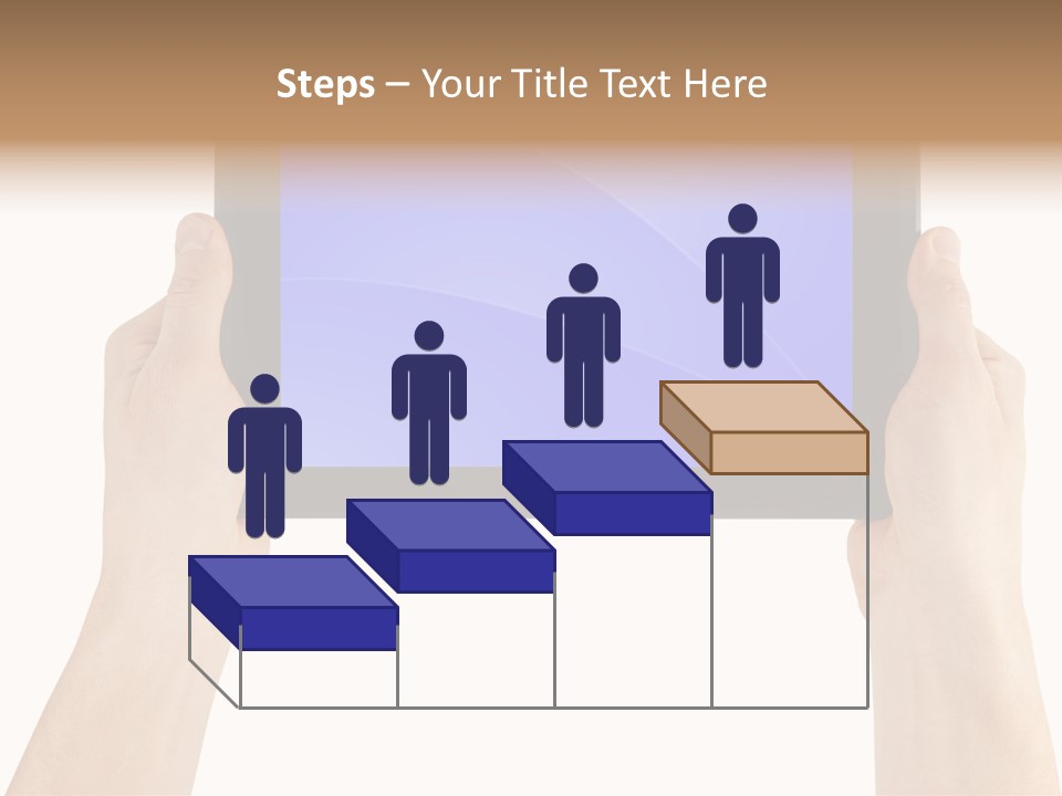 Holding Hand Modern PowerPoint Template