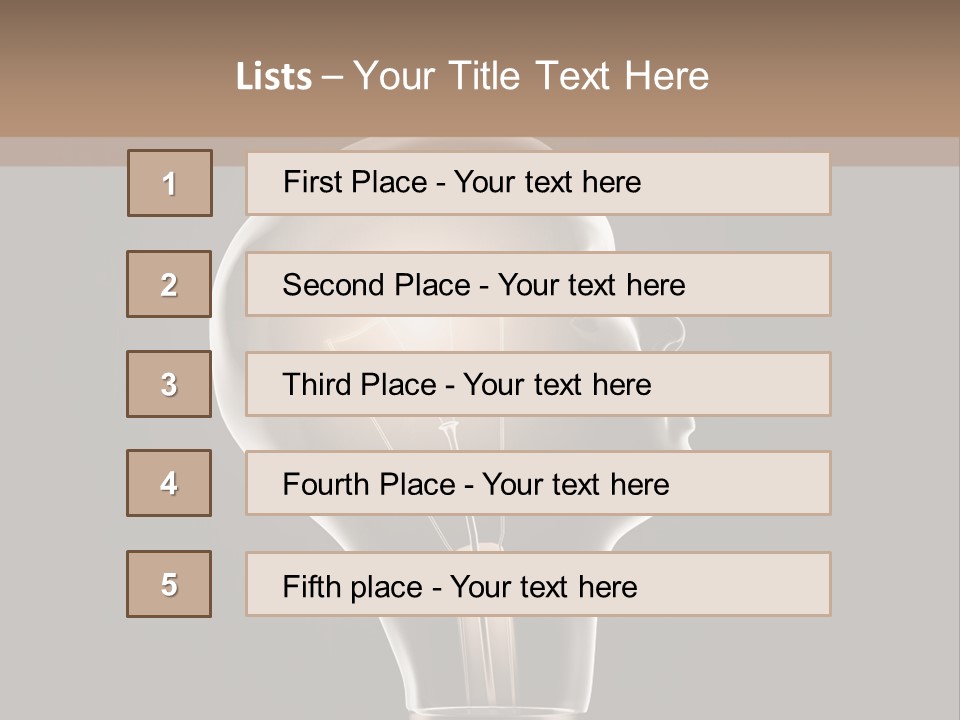 Wisdom Imagination Invention PowerPoint Template