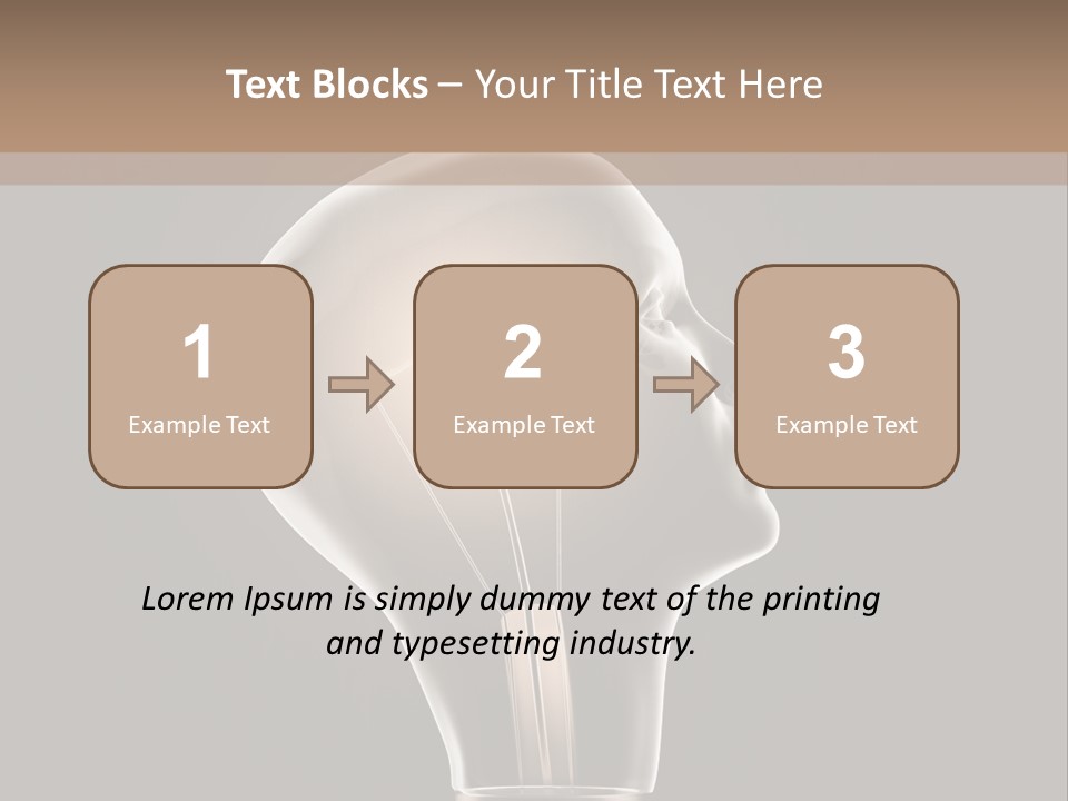Wisdom Imagination Invention PowerPoint Template