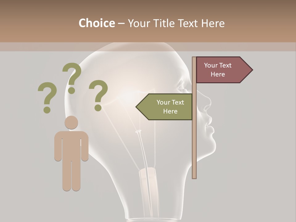 Wisdom Imagination Invention PowerPoint Template