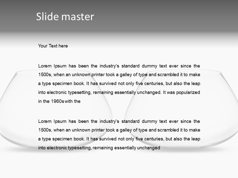 Underwater Wave Wet PowerPoint Template