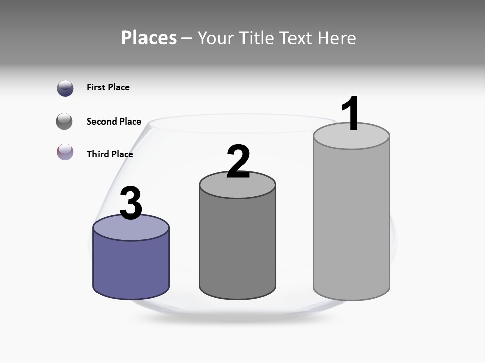 Home Swim Fishbowl PowerPoint Template