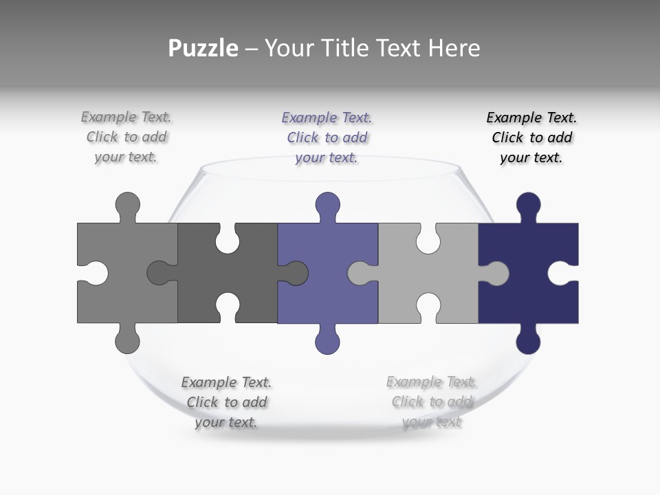 Home Swim Fishbowl PowerPoint Template