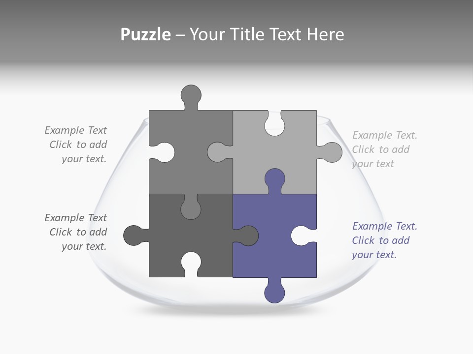 Home Swim Fishbowl PowerPoint Template