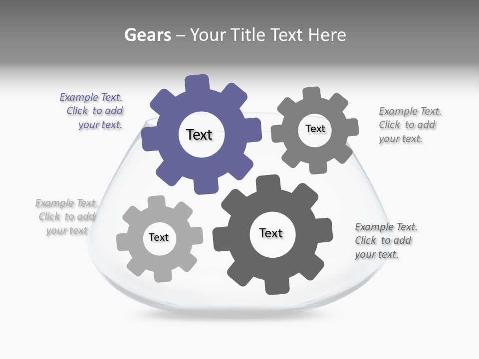 Home Swim Fishbowl PowerPoint Template