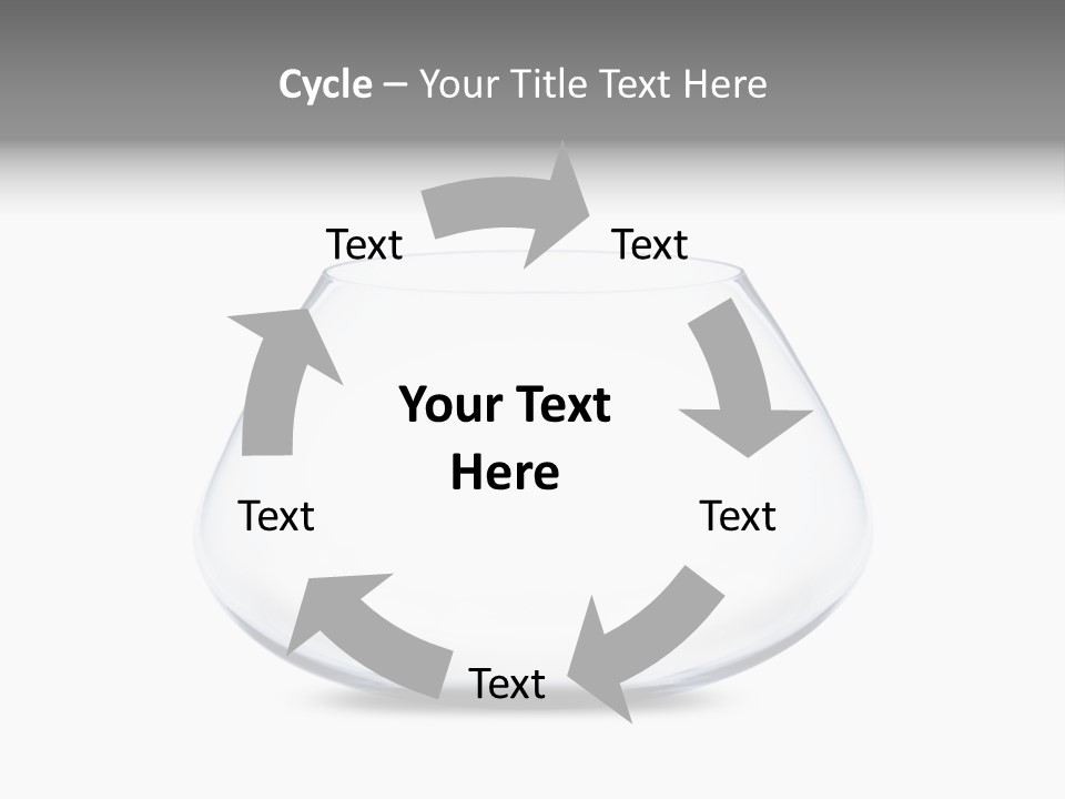 Home Swim Fishbowl PowerPoint Template