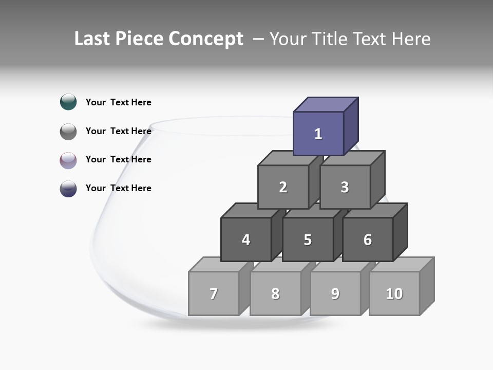 Home Swim Fishbowl PowerPoint Template