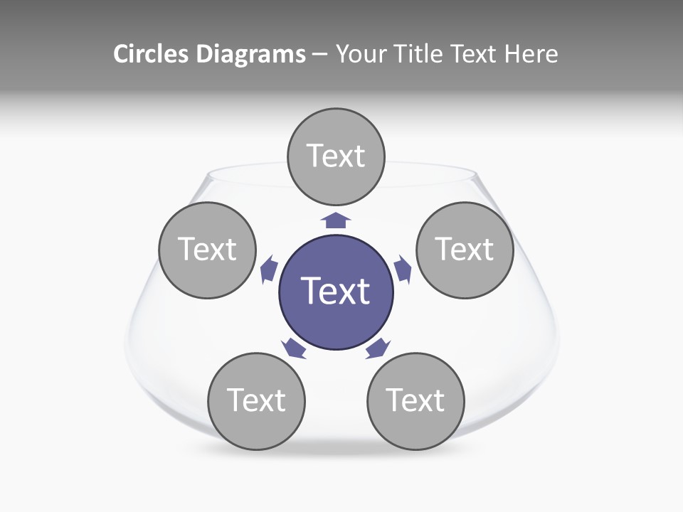 Home Swim Fishbowl PowerPoint Template