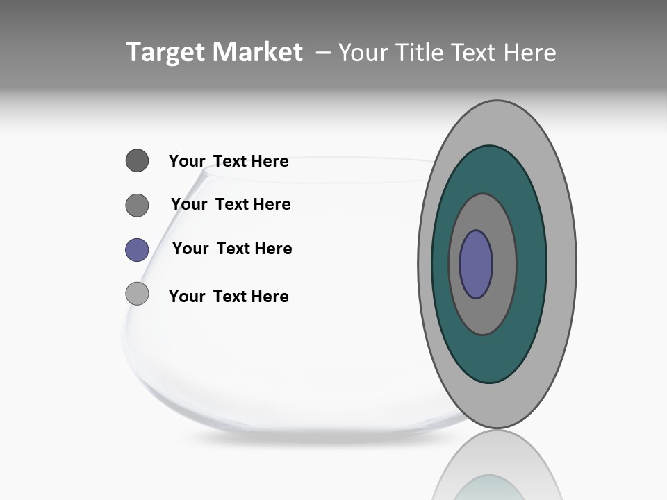 Home Swim Fishbowl PowerPoint Template