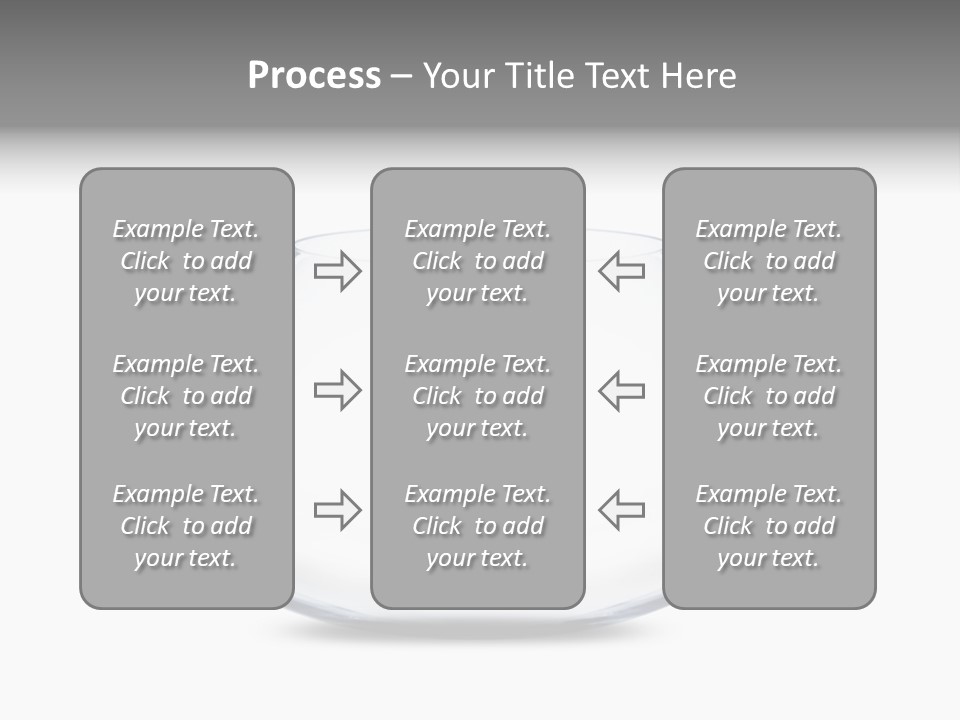 Home Swim Fishbowl PowerPoint Template