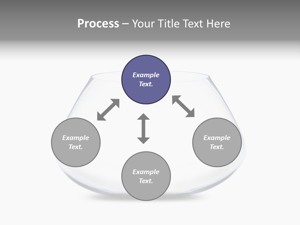 Home Swim Fishbowl PowerPoint Template