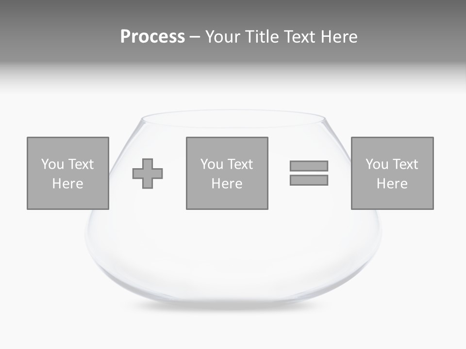 Home Swim Fishbowl PowerPoint Template