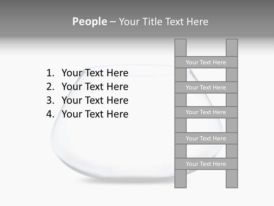 Home Swim Fishbowl PowerPoint Template