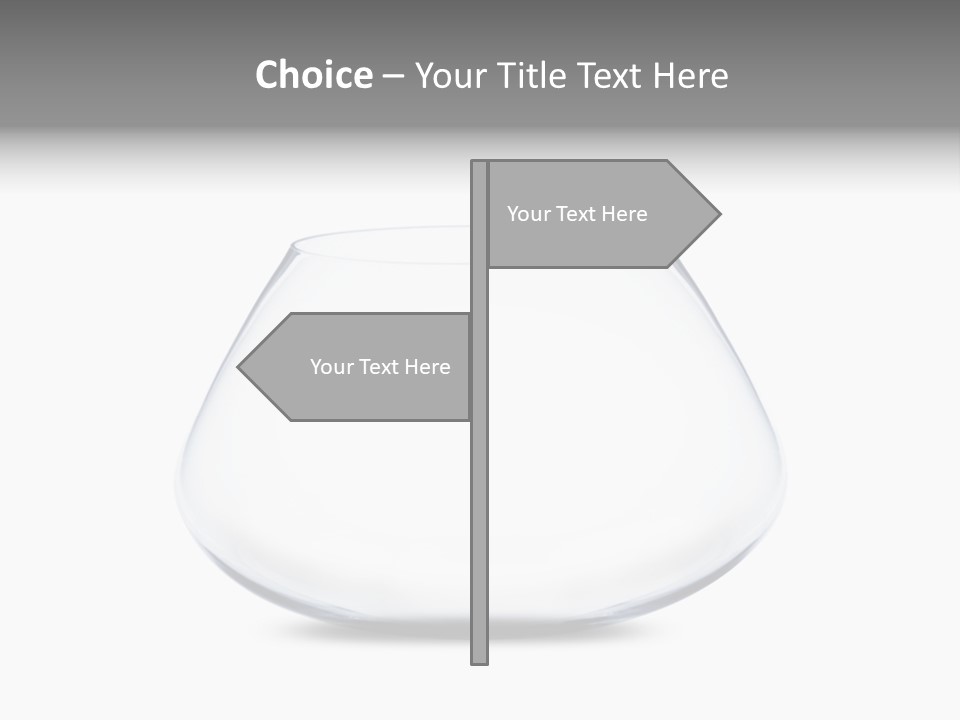 Home Swim Fishbowl PowerPoint Template