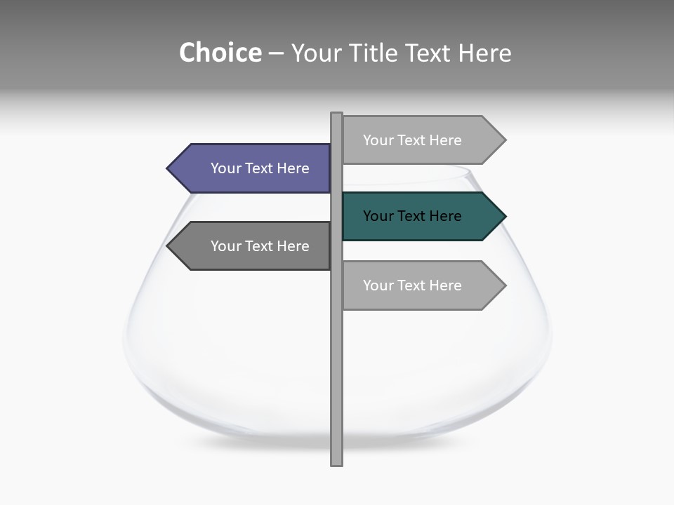 Home Swim Fishbowl PowerPoint Template