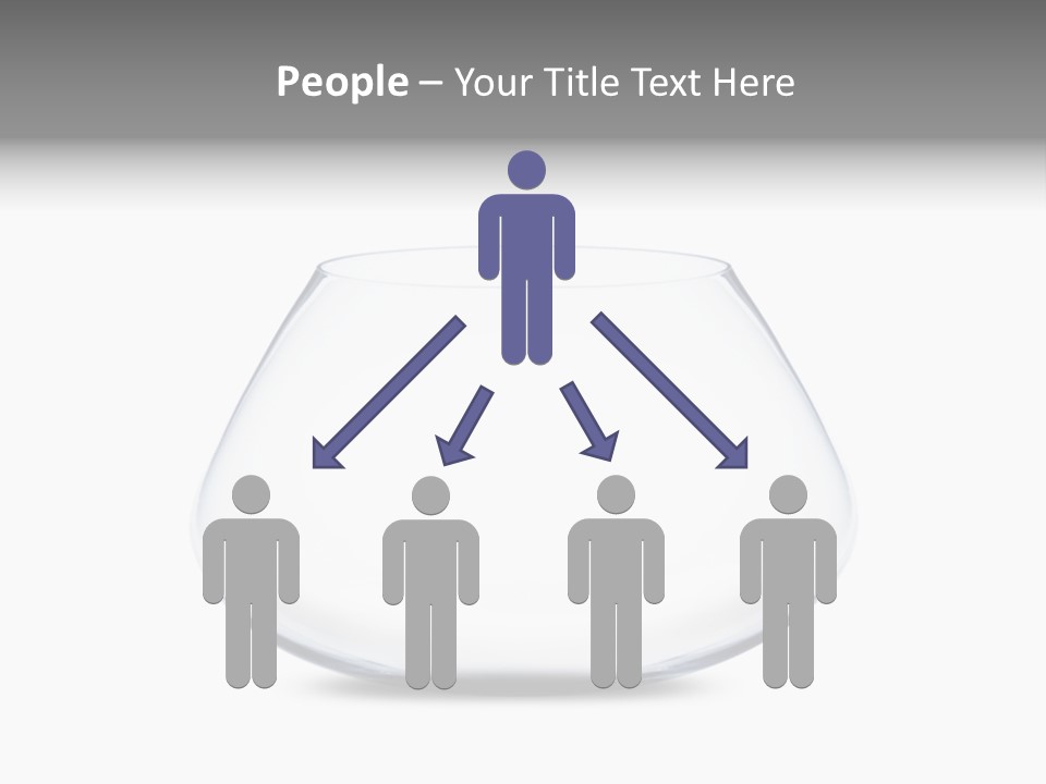 Home Swim Fishbowl PowerPoint Template