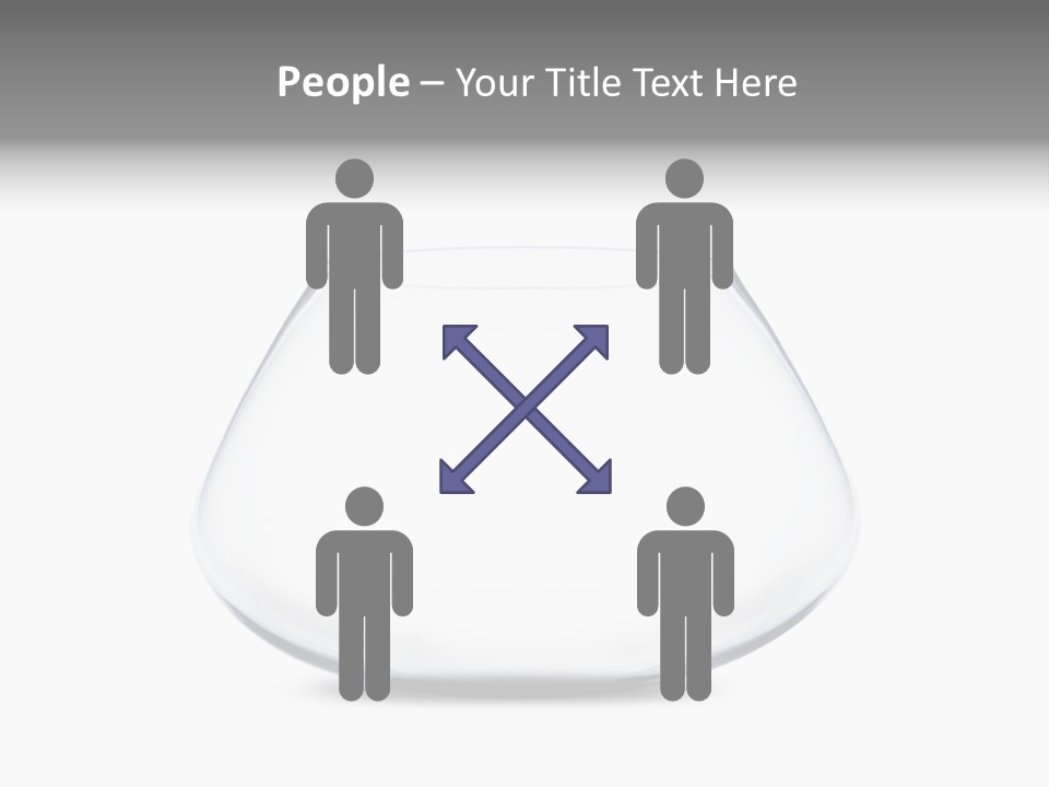 Home Swim Fishbowl PowerPoint Template