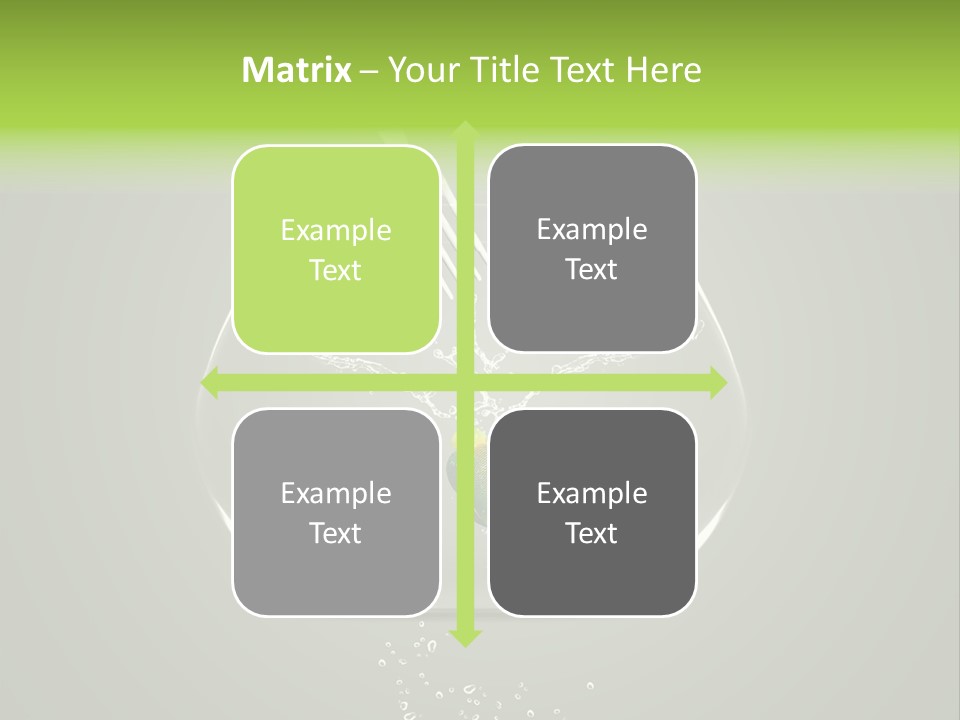 One Glass Concept PowerPoint Template
