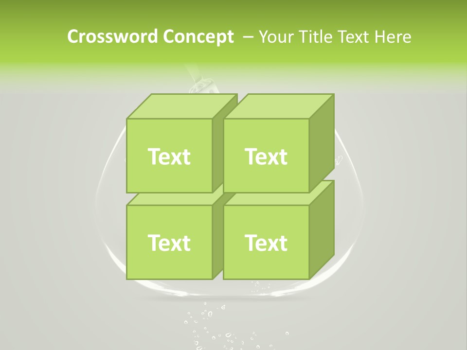 One Glass Concept PowerPoint Template