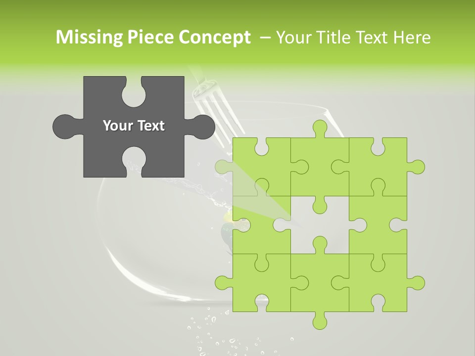 One Glass Concept PowerPoint Template