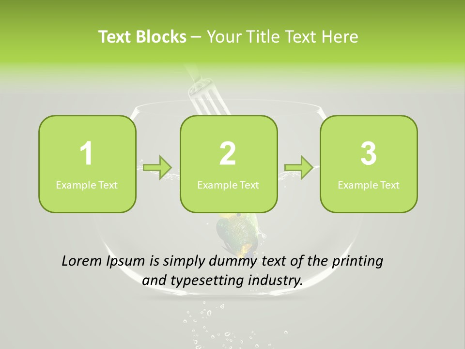 One Glass Concept PowerPoint Template