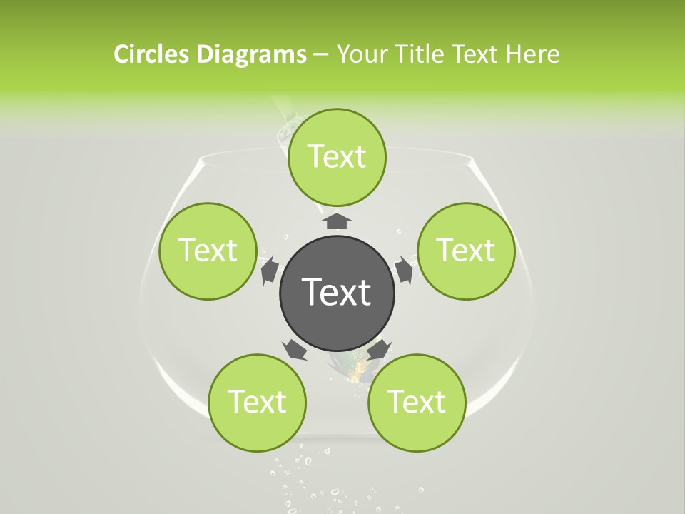 One Glass Concept PowerPoint Template