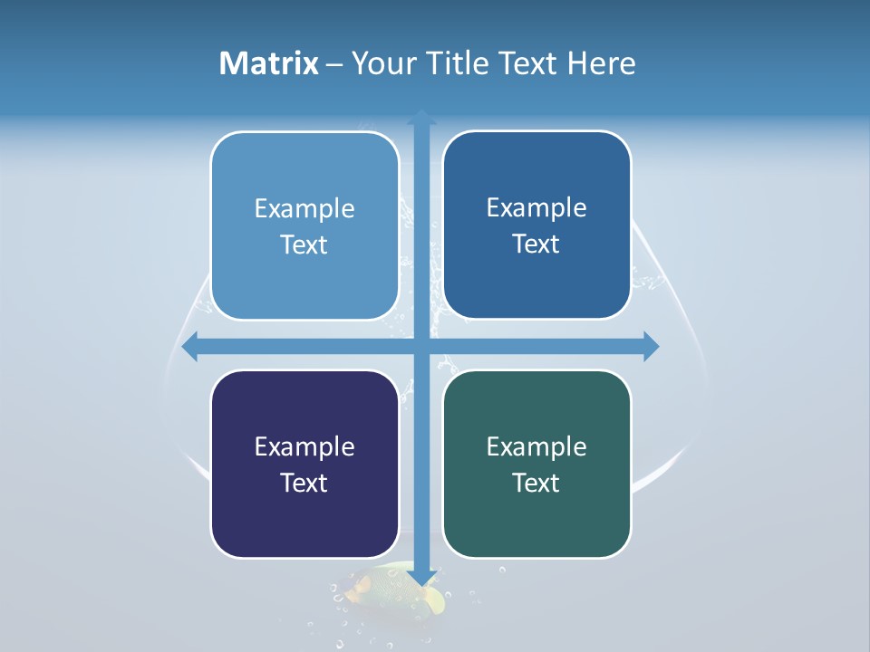 Wave Swim Water PowerPoint Template