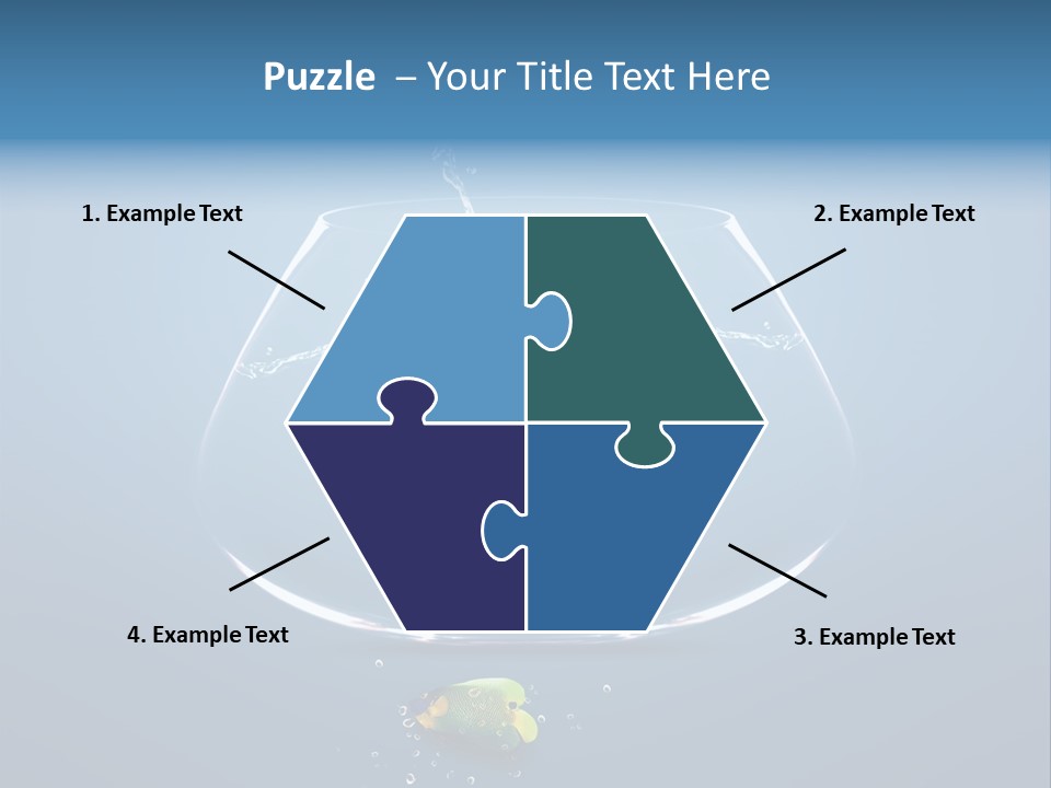 Wave Swim Water PowerPoint Template