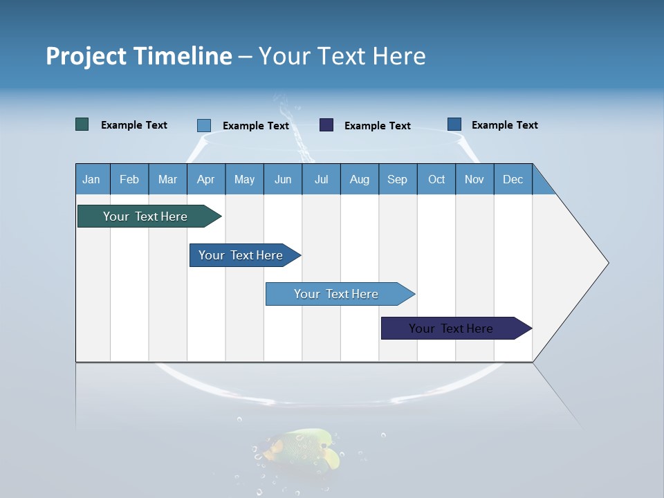 Wave Swim Water PowerPoint Template
