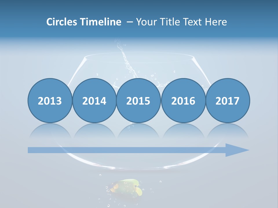 Wave Swim Water PowerPoint Template