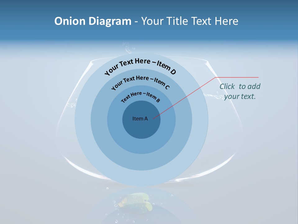 Wave Swim Water PowerPoint Template