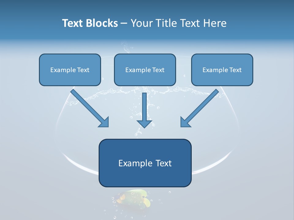 Wave Swim Water PowerPoint Template
