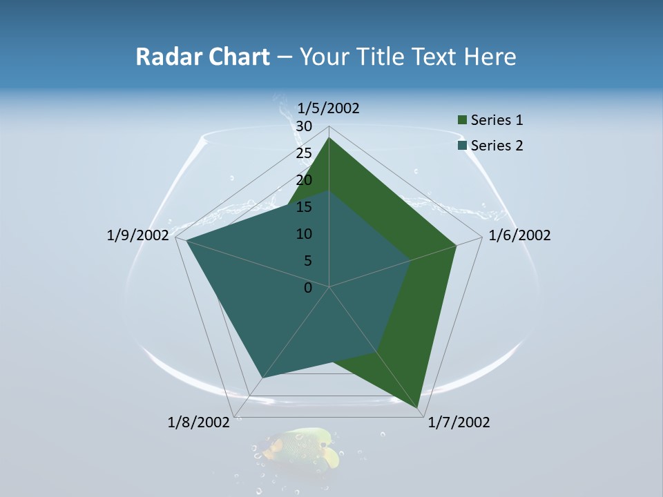 Wave Swim Water PowerPoint Template