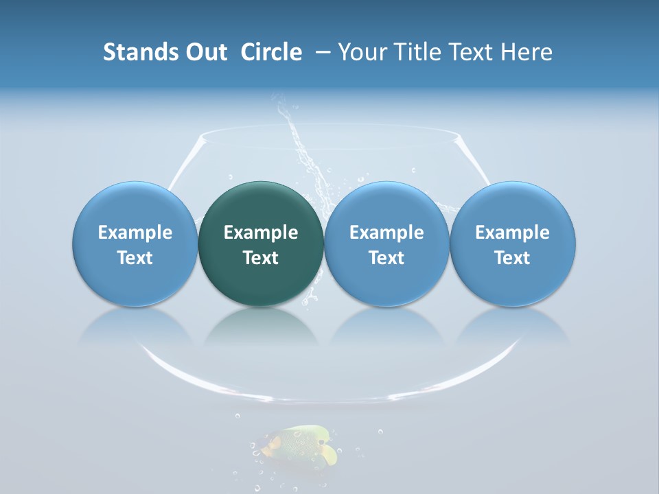 Wave Swim Water PowerPoint Template