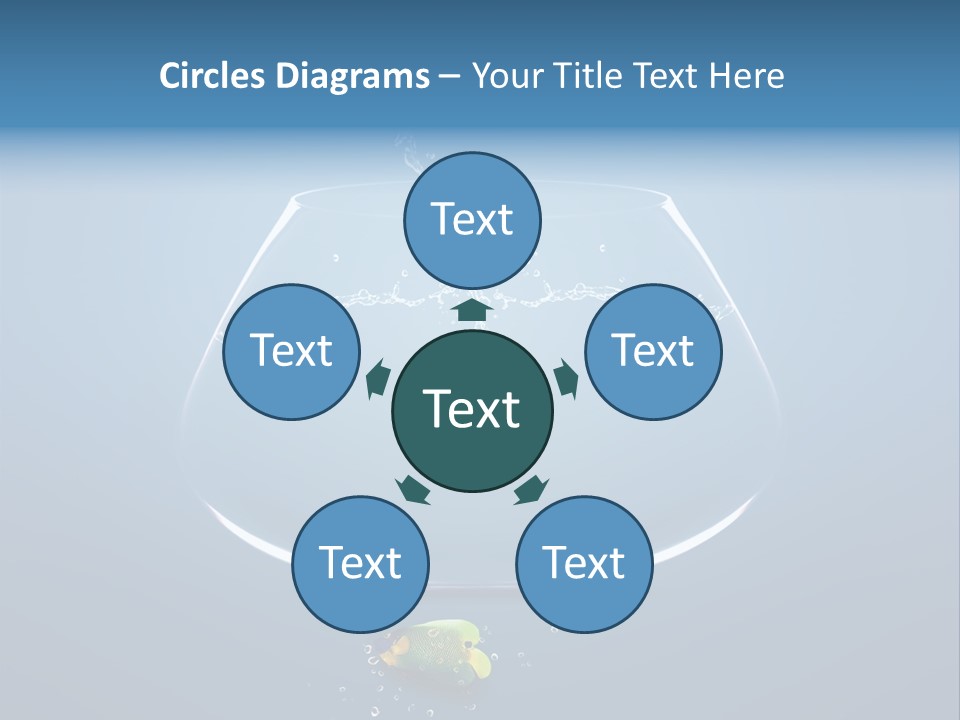 Wave Swim Water PowerPoint Template