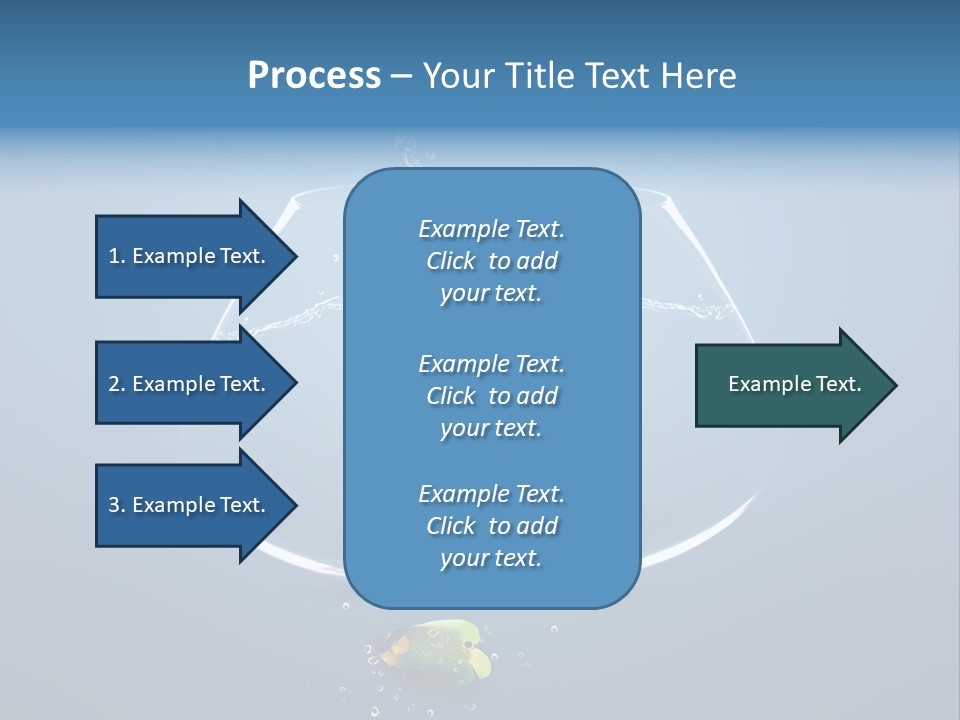 Wave Swim Water PowerPoint Template
