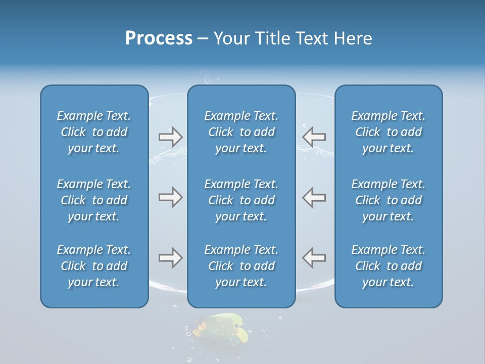 Wave Swim Water PowerPoint Template