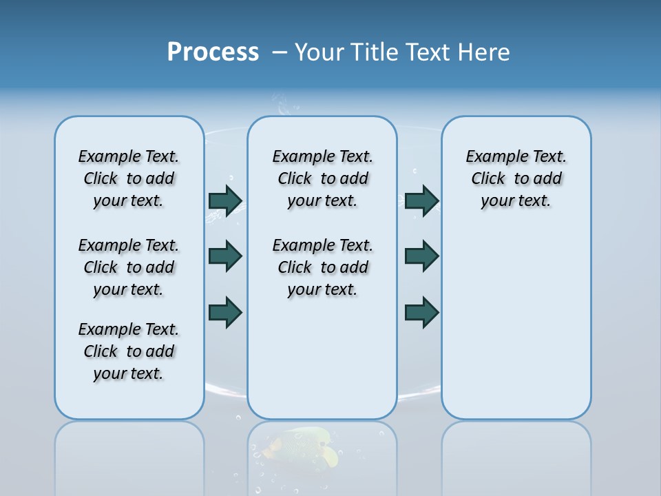 Wave Swim Water PowerPoint Template