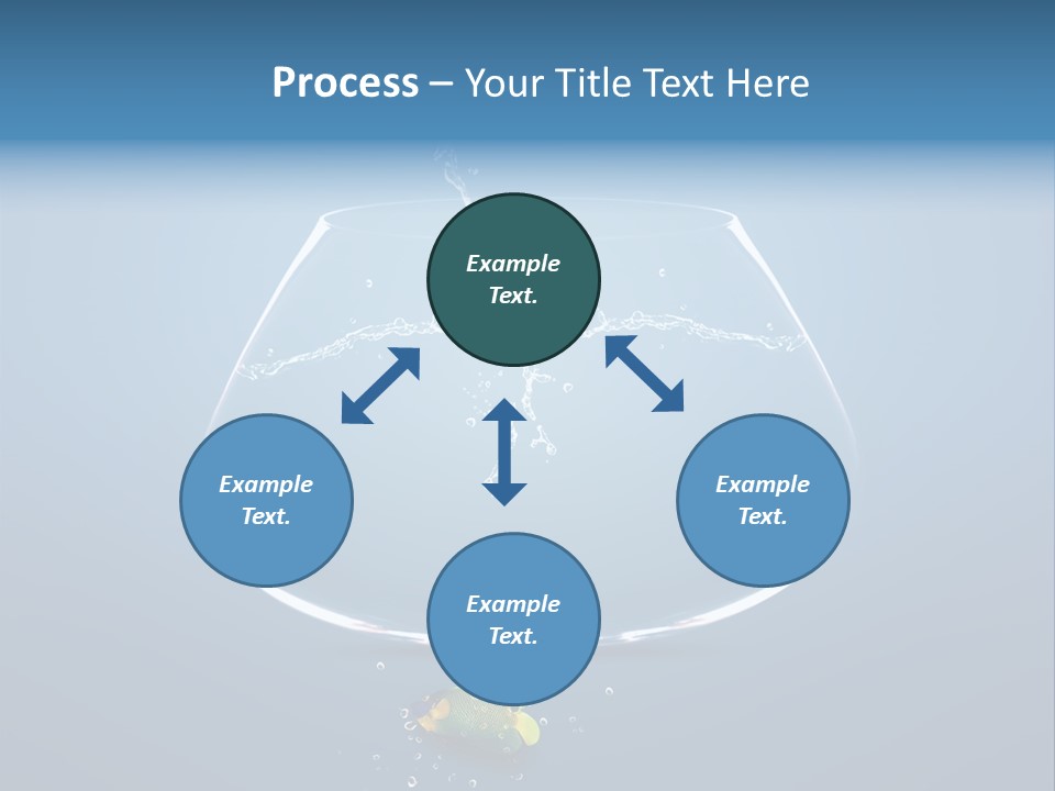 Wave Swim Water PowerPoint Template