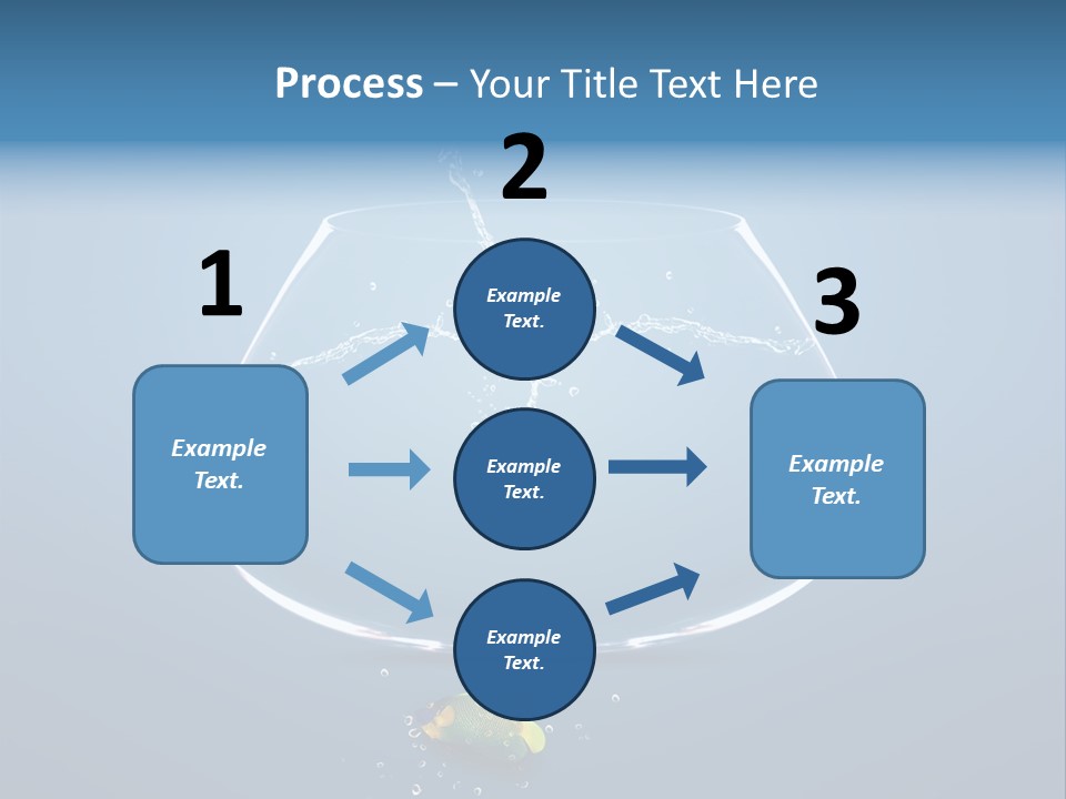Wave Swim Water PowerPoint Template