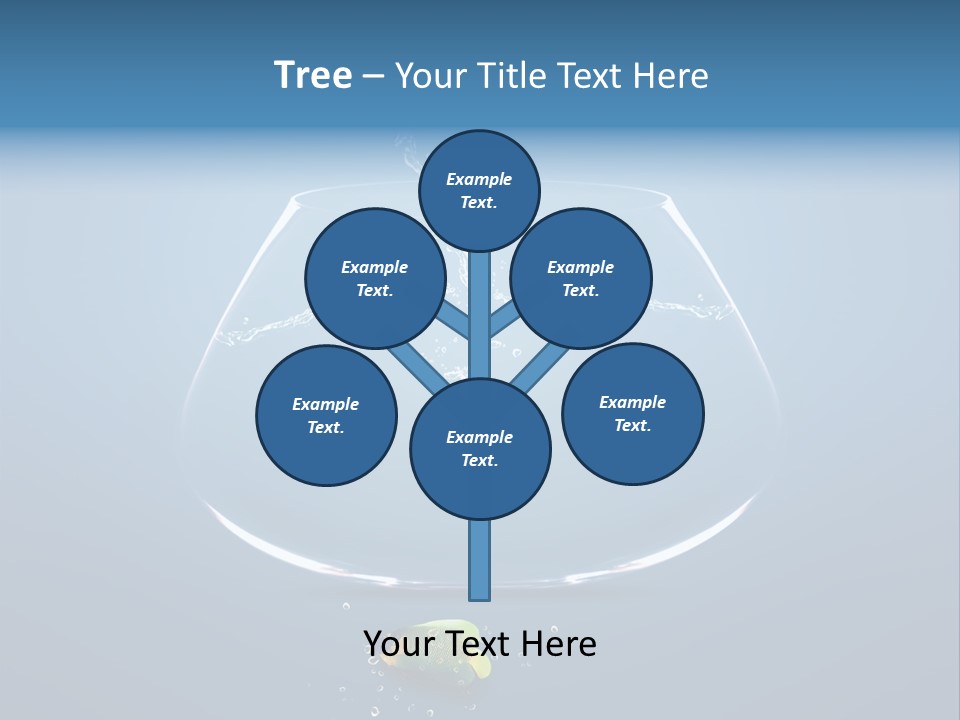 Wave Swim Water PowerPoint Template