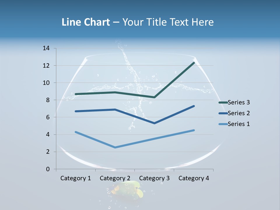 Wave Swim Water PowerPoint Template
