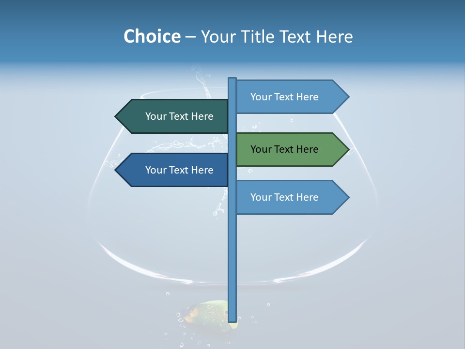 Wave Swim Water PowerPoint Template