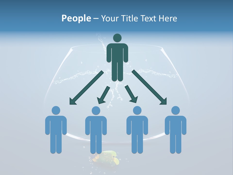 Wave Swim Water PowerPoint Template