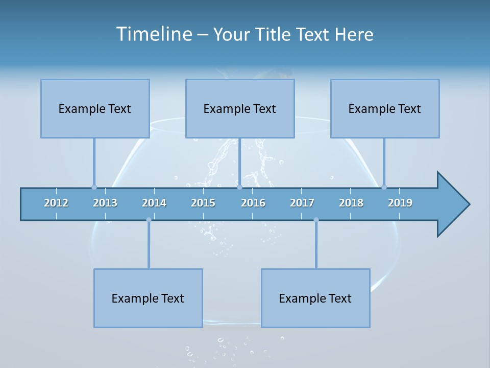 Acrobatic Chance Water PowerPoint Template