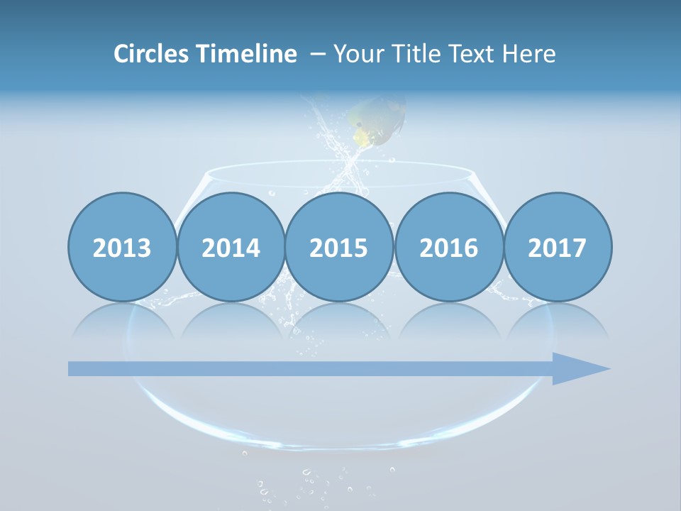 Acrobatic Chance Water PowerPoint Template